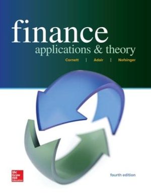 Finance Applications and Theory