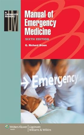 Manual of Emergency Medicine 6th Edition