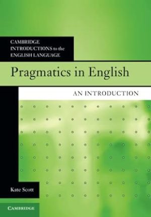 Pragmatics in English An Introduction