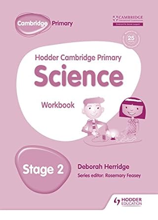 Hodder Cambridge Primary Science Stage 2 Workbook