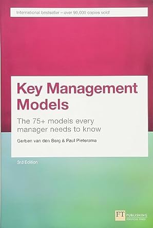 Key Management Models The 75 Models Every Manager Needs To Know 3rd Edition