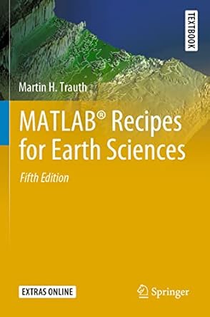 MATLAB Recipes for Earth Sciences 5th Edition