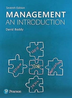 Management By David Boddy 7th Edition