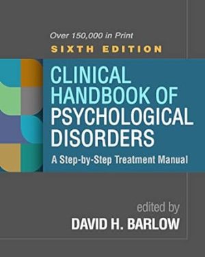 Clinical Handbook of Psychological Disorders 16 Edition