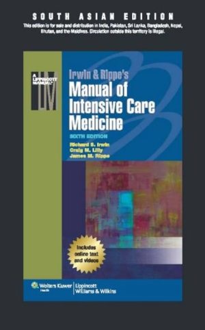 Irwin & Rippes Manual of Intensive Care Medicine 6th Edition