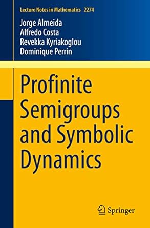 Profinite Semigroups and Symbolic Dynamics