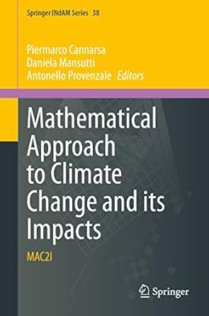 Mathematical Approach to Climate Change and its Impacts MAC2I