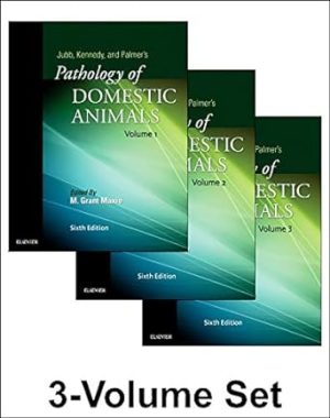Jubb Kennedy & Palmers Pathology of Domestic Animals 3 Volume Set 6th Edition