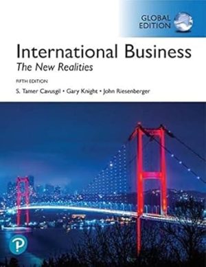 International Business The New Realities 5th Edition