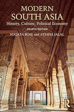Modern South Asia History Culture Political Economy 4th Edition