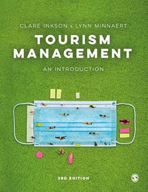 ourism Management An Introduction 3rd Edition