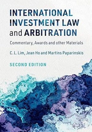 International Investment Law and Arbitration 2nd Edition