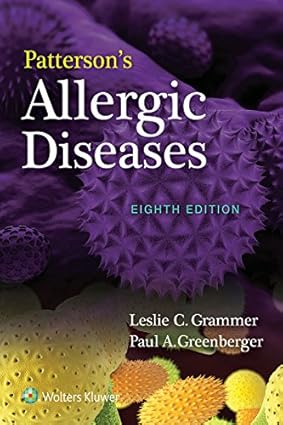 Pattersons Allergic Diseases 8th Edition