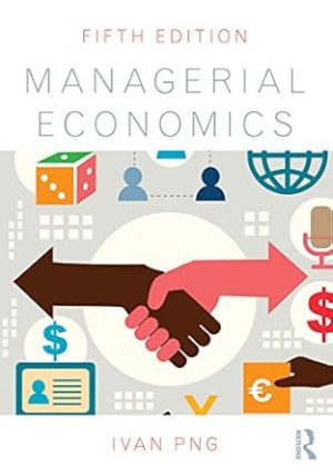 Managerial Economics 6th Edition By Ivan Png