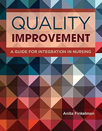 Quality Improvement A Guide for Integration in Nursing