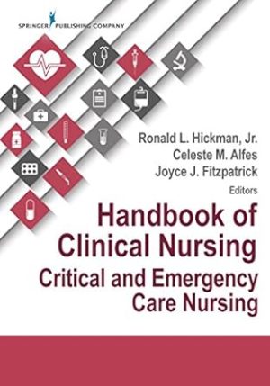 Handbook of Clinical Nursing Critical and Emergency Care Nursing