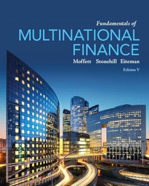 Fundamentals of Multinational Finance 5th Edition