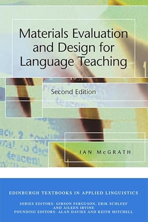 Materials Evaluation and Design for Language Teaching 2nd Edition