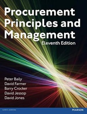 Procurement Principles & Management 11th Edition