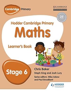 Hodder Cambridge Primary Mathematics Stage 6 Learners Book