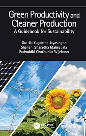 Green Productivity and Cleaner Production A Guidebook for Sustainability