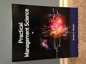 Practical Management Science 5th Edition