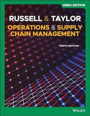 Operations and Supply Chain Management 10th Edition