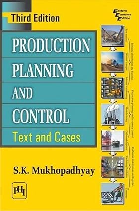 Production Planning & Control 3rd Edition