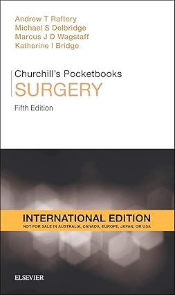 Churchills Pocketbook of Surgery 5th Edition