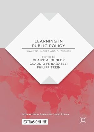 Learning in Public Policy Analysis Modes and Outcomes