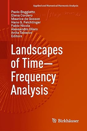Landscapes of Time Frequency Analysis