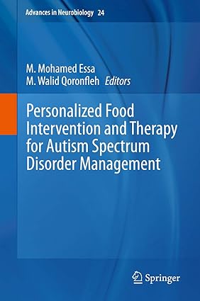 Personalized Food Intervention and Therapy for Autism Spectrum Disorder Management