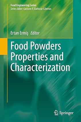 Food Powders Properties and Characterization