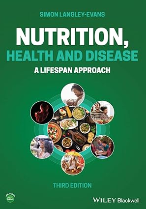 Nutrition Health and Disease A Lifespan Approach 3rd Edition