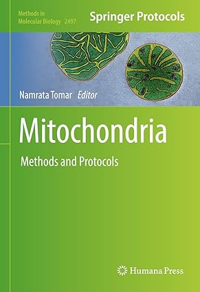 Mitochondria Methods and Protocols
