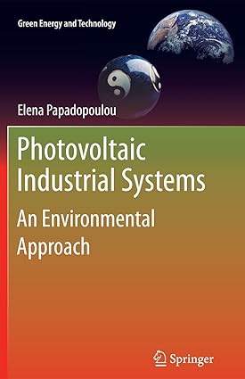 Photovoltaic Industrial Systems An Environmental Approach
