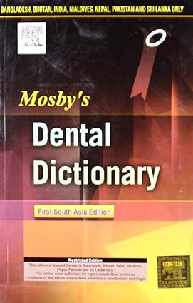 Mosbys Dental Dictionary