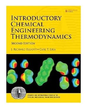 Introductory Chemical Engineering Thermodynamics 2nd Edition