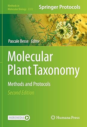 Molecular Plant Taxonomy Methods and Protocols 2nd Edition