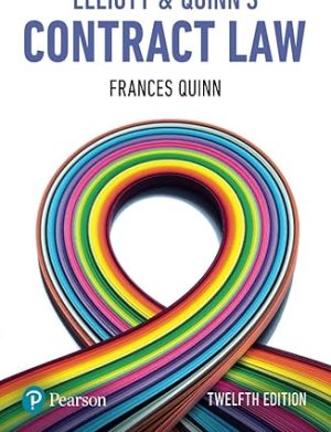 Elliott & Quinns Contract Law 12th Edition