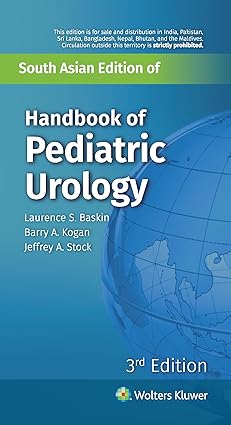 Handbook of Pediatric Urology 3rd Edition