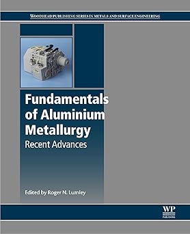 Fundamentals of Aluminium Metallurgy Recent Advances