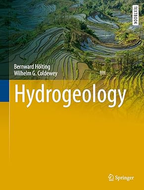 Hydrogeology by Bernward Holting