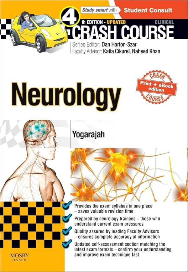 Crash Course Neurology Updated Print 4th Edition