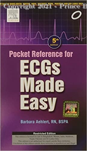 Pocket Reference for ECGs Made Easy 5th Edition