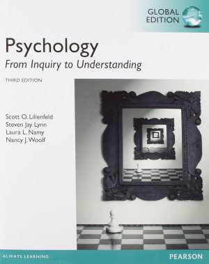 Psychology From Inquiry to Understanding 3rd Edition