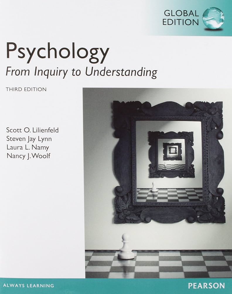 Psychology From Inquiry to Understanding 3rd Edition
