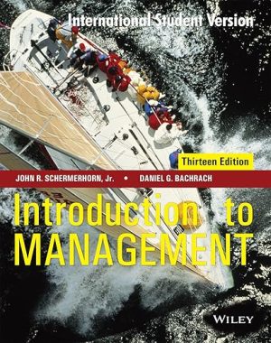 Introduction To Management 13th Edition