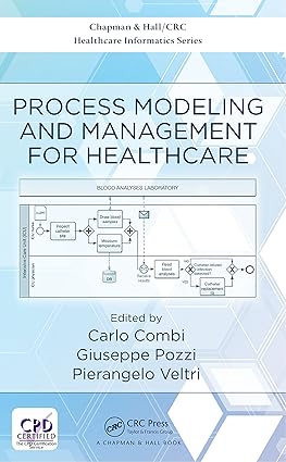 Process Modeling and Management for Healthcare