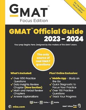 GMAT Official Guide 2023 2024 Focus Edition